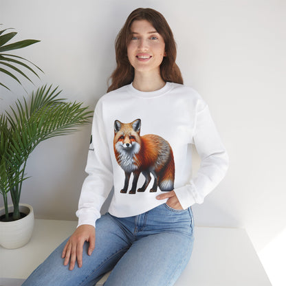 Curious Fox Crewneck Sweatshirt