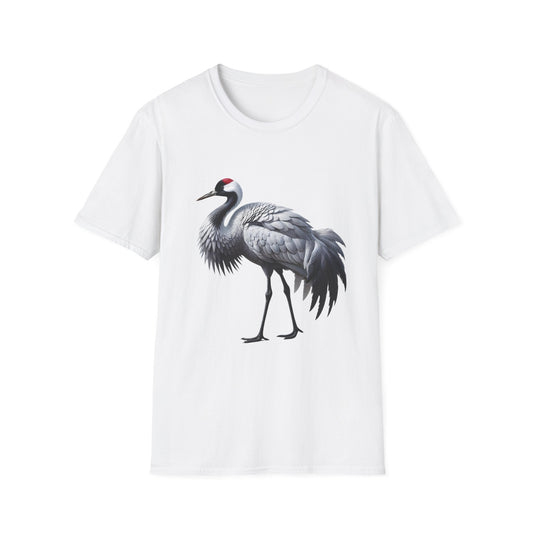 Showy Crane Softstyle T-Shirt