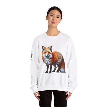 Curious Fox Crewneck Sweatshirt