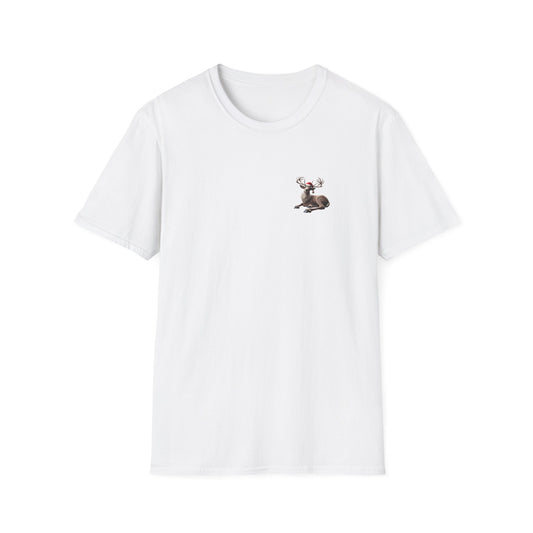 Christmas Reindeer Crest Softstyle T-Shirt