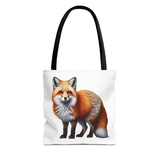 Curious Fox Tote Bag