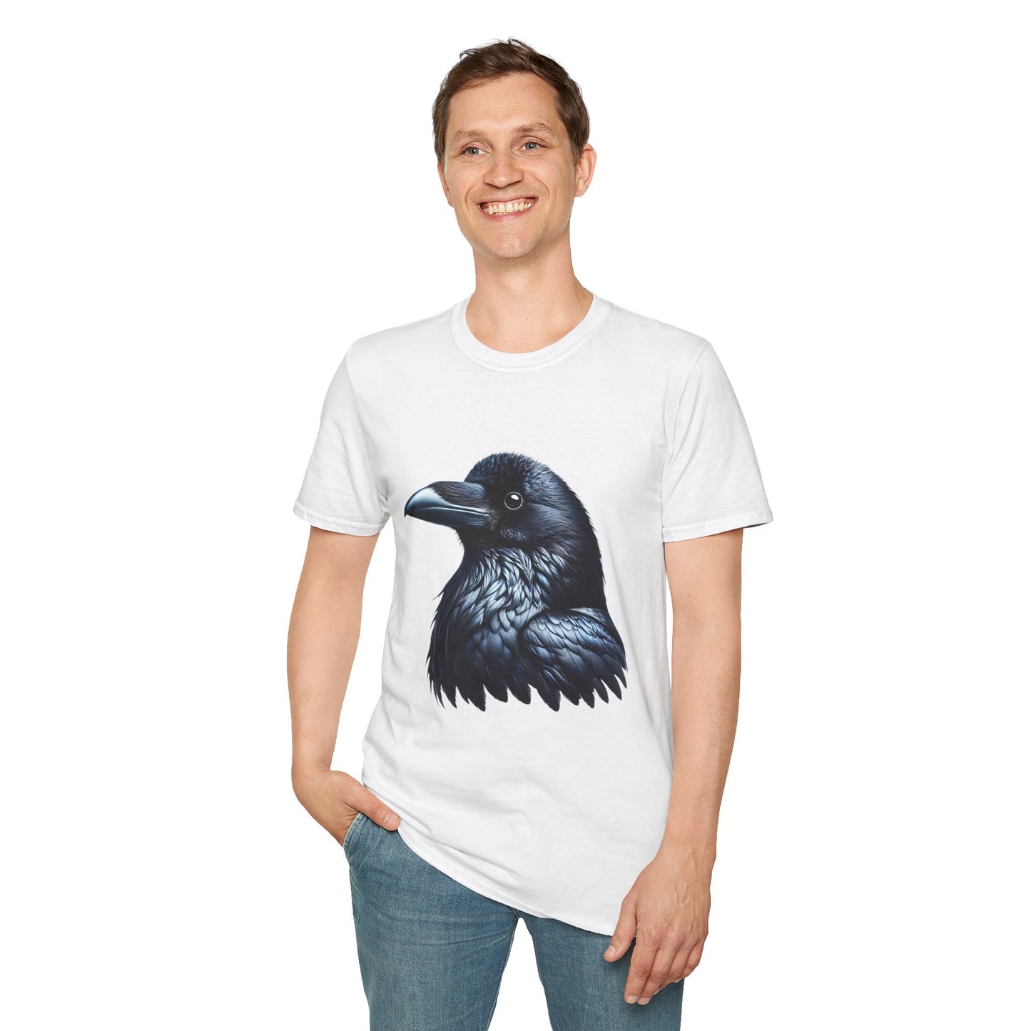 Raven Head Softstyle T-Shirt