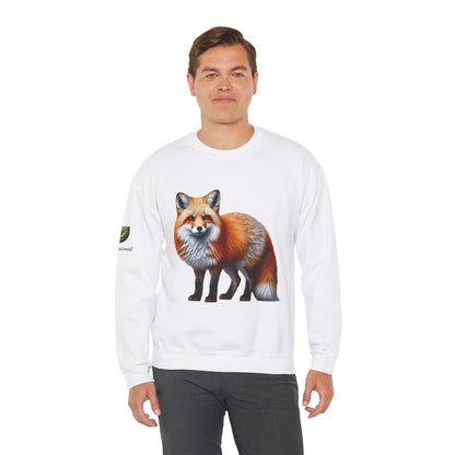 Curious Fox Crewneck Sweatshirt