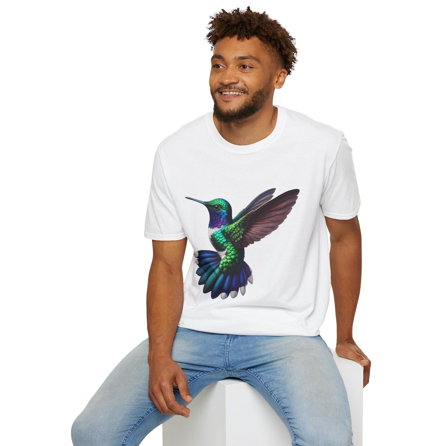 Lux Hummingbird Softstyle T-Shirt