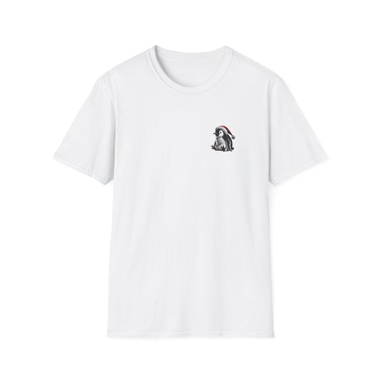 Christmas Penguin Crest Softstyle T-Shirt