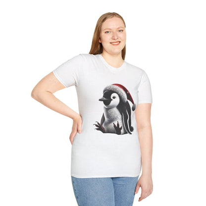 Christmas Penguin Softstyle T-Shirt