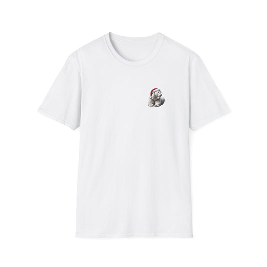 Christmas Polar Bear Crest Softstyle T-Shirt