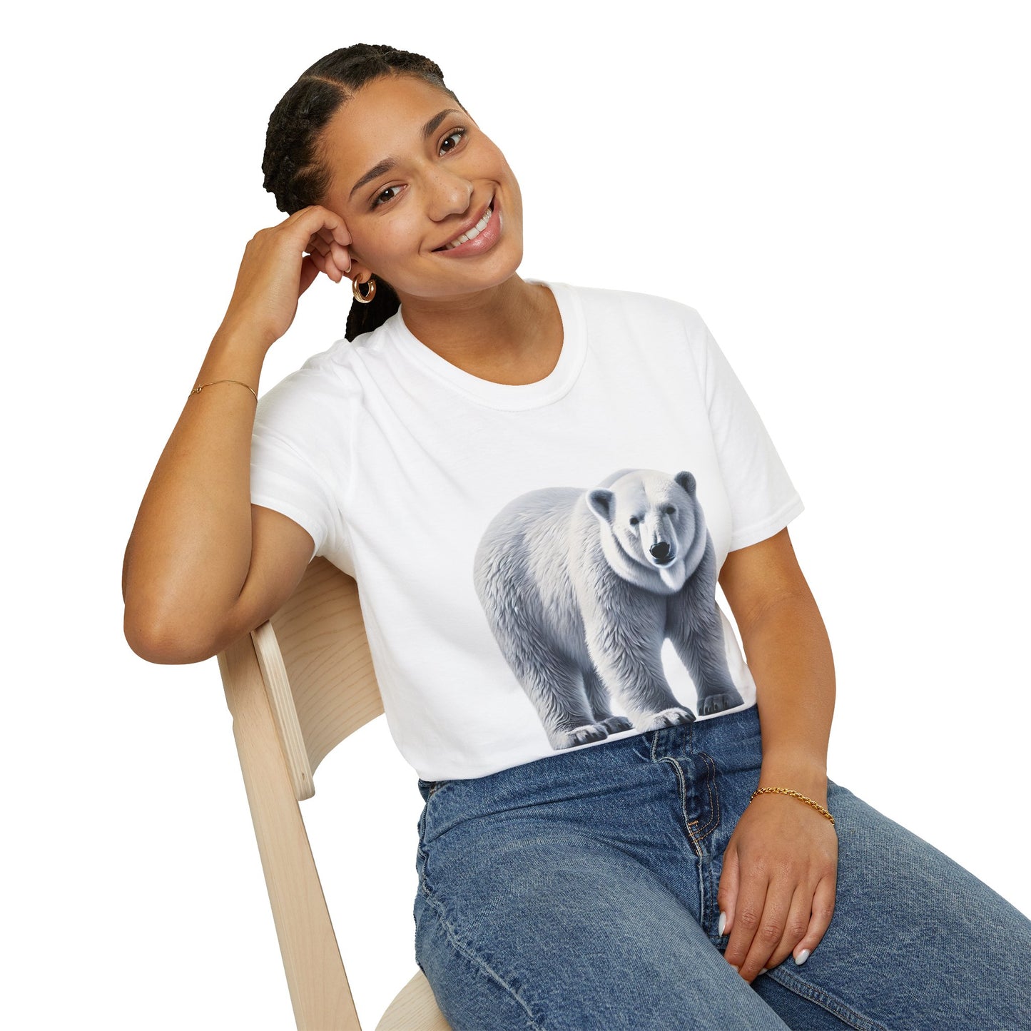 Lonesome Polar Bear Softstyle T-Shirt