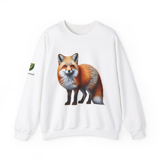 Curious Fox Crewneck Sweatshirt