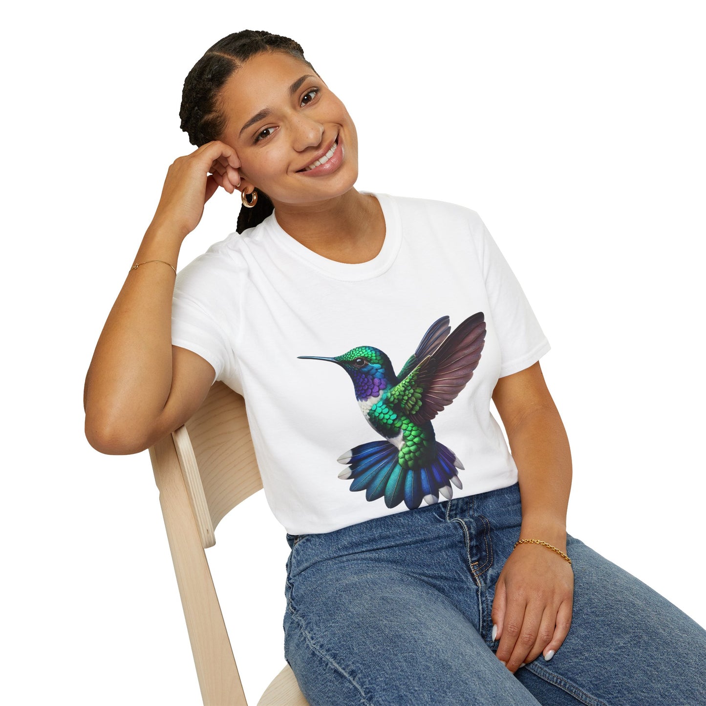 Lux Hummingbird Softstyle T-Shirt