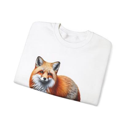 Curious Fox Crewneck Sweatshirt