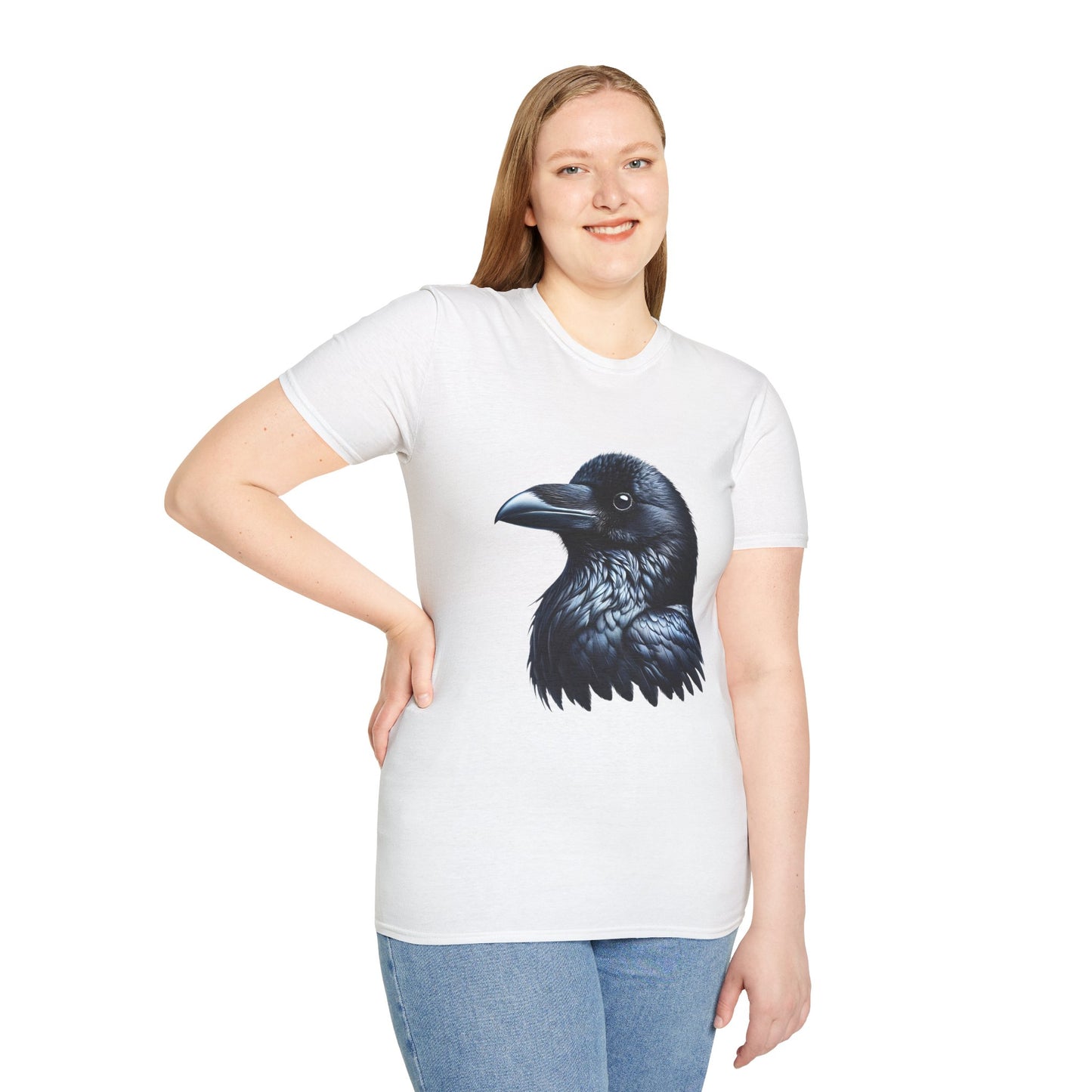 Raven Head Softstyle T-Shirt