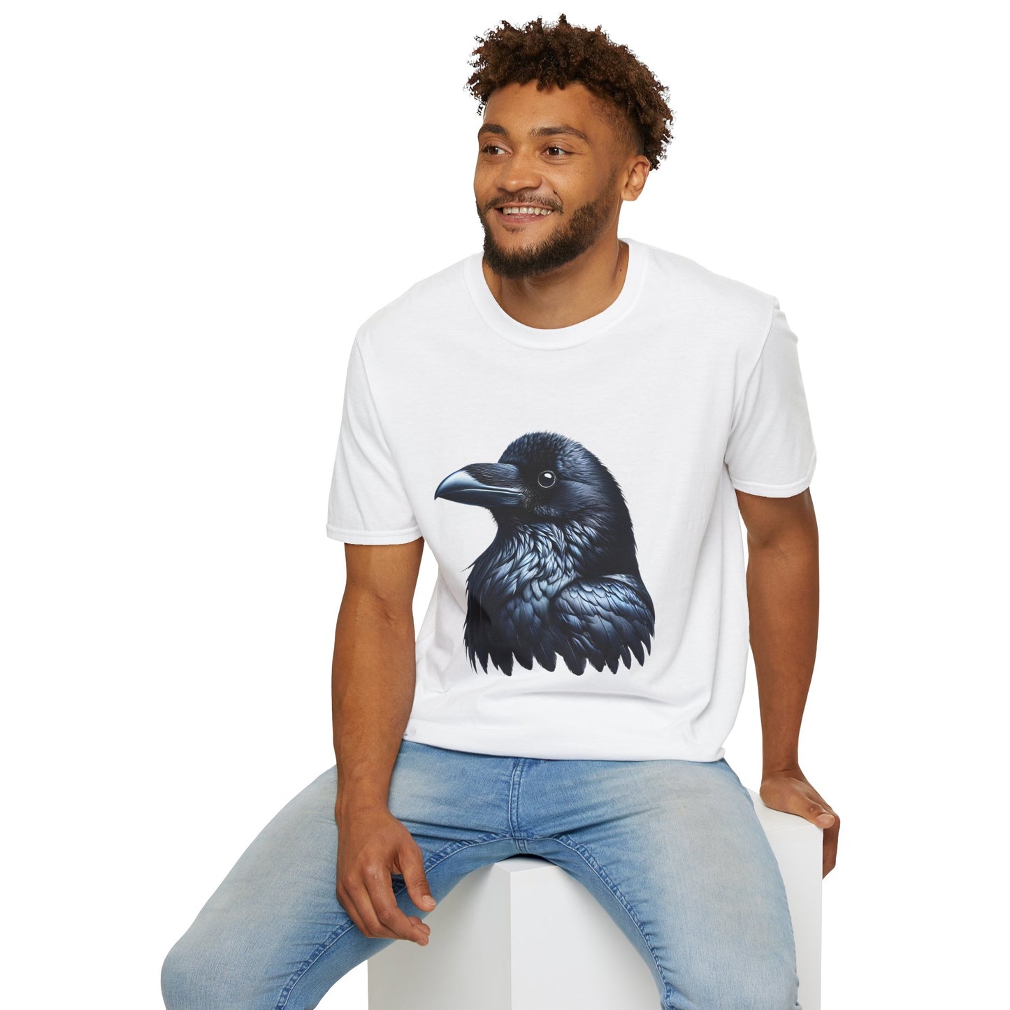 Raven Head Softstyle T-Shirt